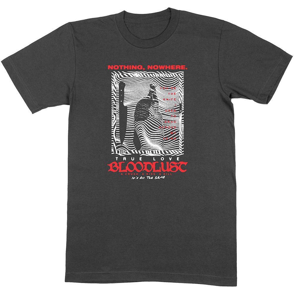 Nothing Nowhere. - Digital Landscape Heren Tshirt - Zwart